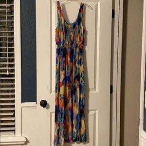 Anthropologie maxi dress